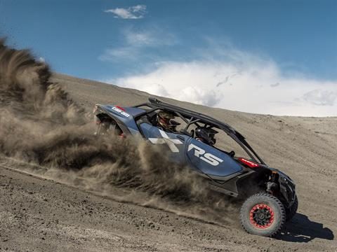 Can-Am Maverick on rocky terrain