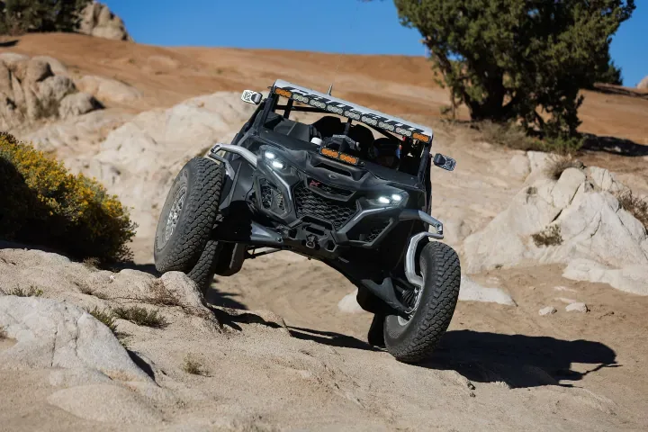 Can-Am Maverick kicking up dust in Colorado